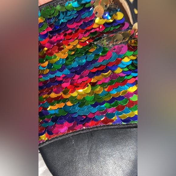 Fashion Slippers Sequins Casual Sandals - Picture 5 of 6